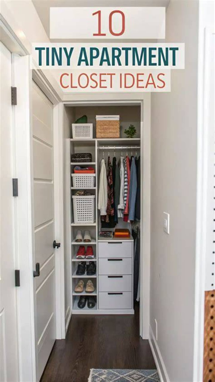 20 Small Apartment Closet Ideas that Save Space with Innovative Design