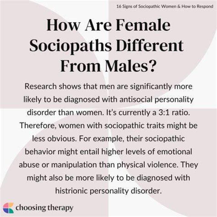 7 Techniques Female Sociopaths Are More Likely To Use than Male Sociopaths