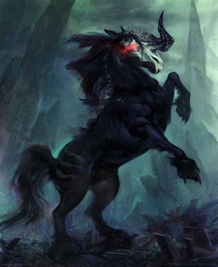 ArtStation Demon Horse