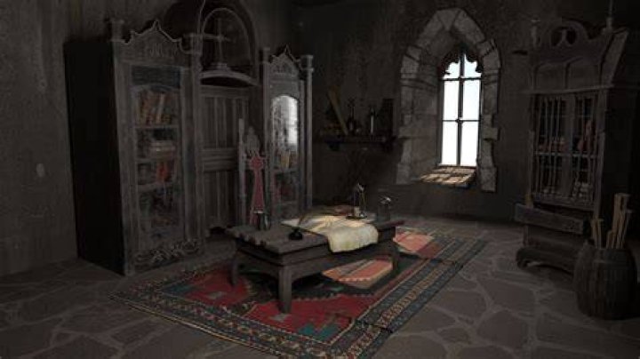 ArtStation Monk room
