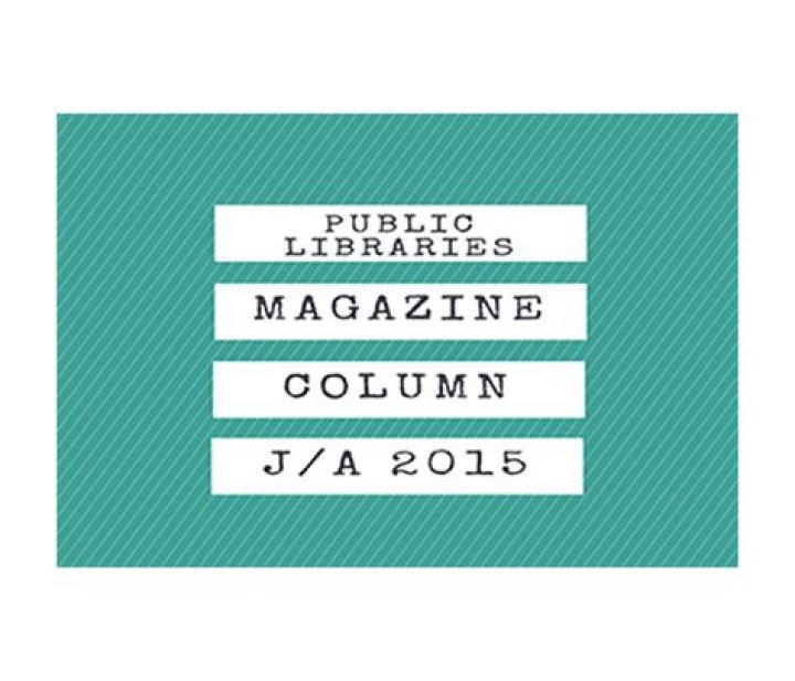 August, 2015 Public Libraries Online