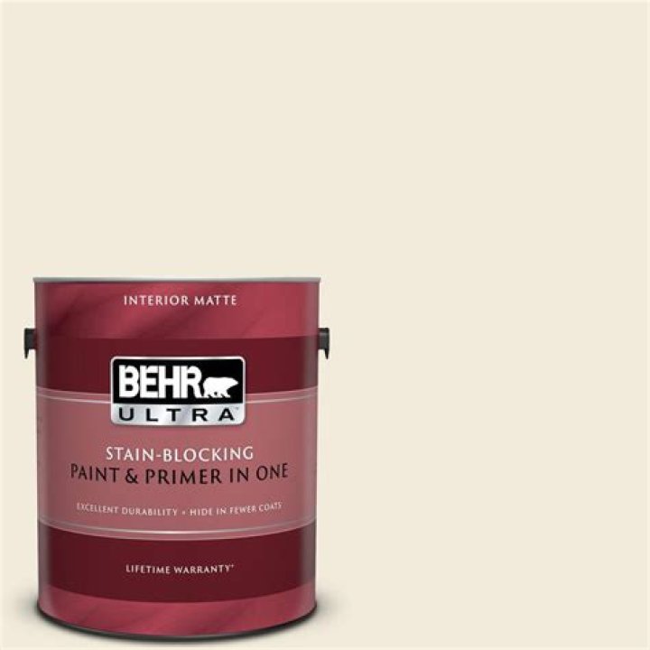 BEHR ULTRA 1 gal. P1707 100 MPH Flat Exterior Paint and Primer in One