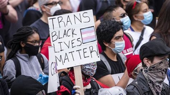 Black Trans Lives Matter protest 'Why we're marching' BBC News