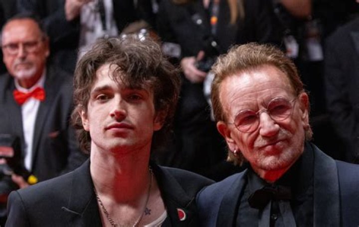 Bono’s son Elijah Hewson is his exact lookalike in incredible