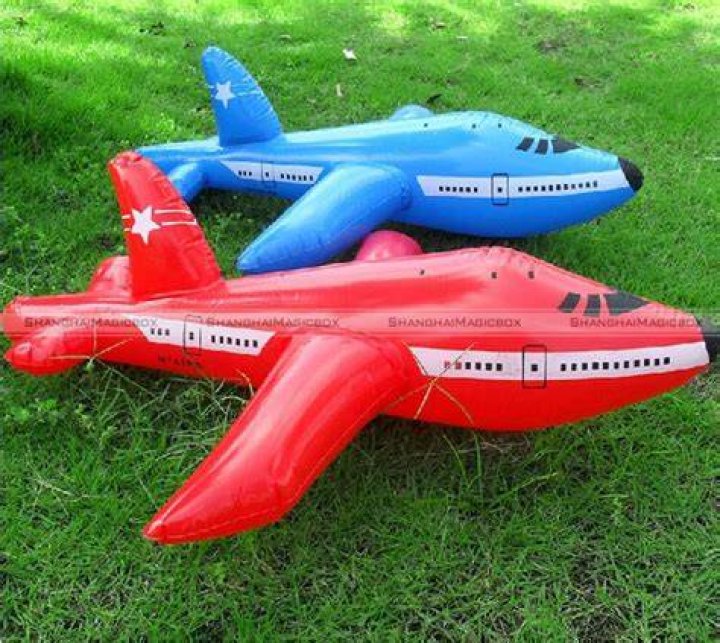 Buy 2pcs 50*45cm Inflatable Aeroplane Blow Up Airplane