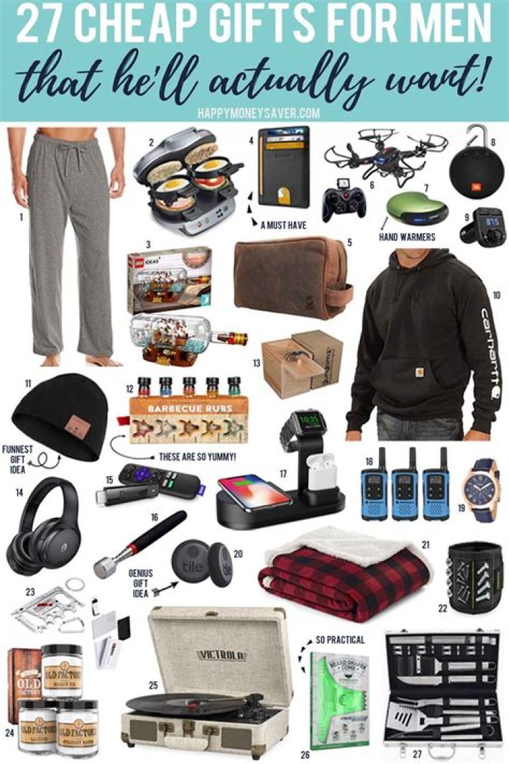 Cheap Gifts for Men in 2023 Happy Money Saver Cheap gifts for men