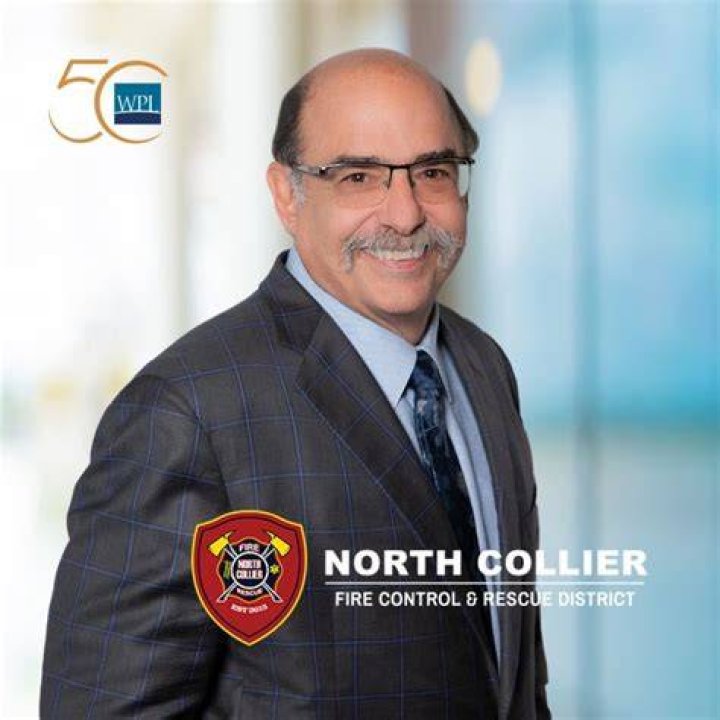 Christopher Lombardo, ReElected as North Collier Fire Commissioner