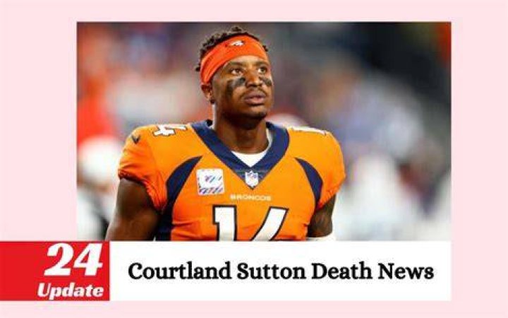 Courtland Sutton Death Is the American football Player Dead or Alive