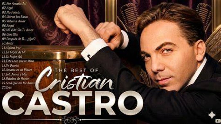 CRISTIAN CASTRO SUS MEJORES ÉXITOS CRISTIAN CASTRO 30 GRANDES ÉXITOS