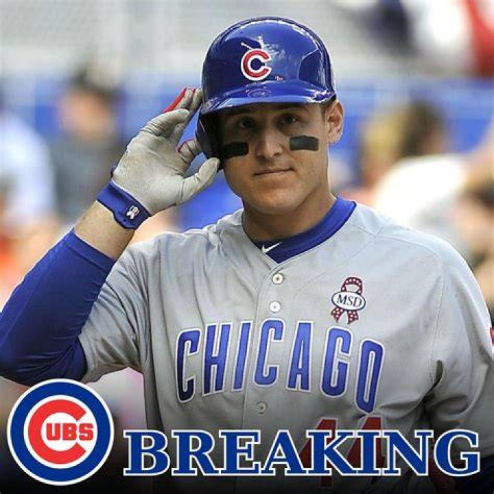 Cubbie love Anthony Rizzo and Emily Vakos SPLASH