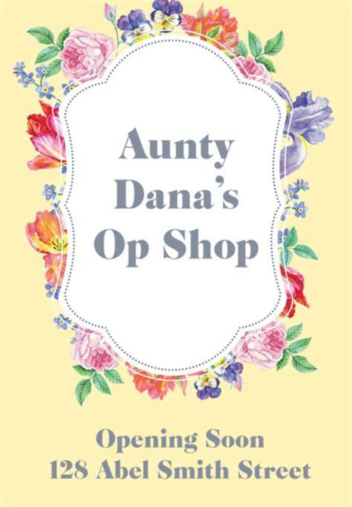 Dana de Milo Aunty Dana's Op Shop