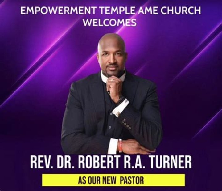 Empowerment Temple new pastor, Rev. Dr. Robert R.A. Turner