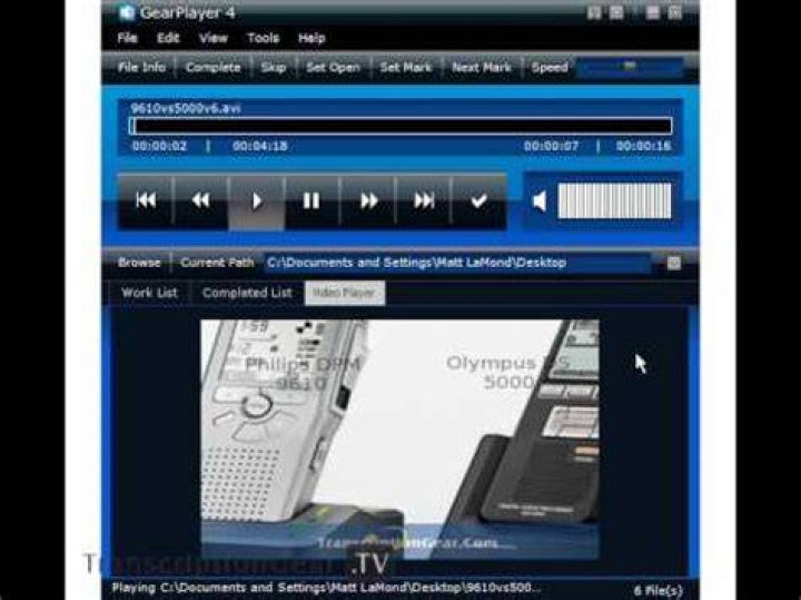 GearPlayer 4 Transcription Software