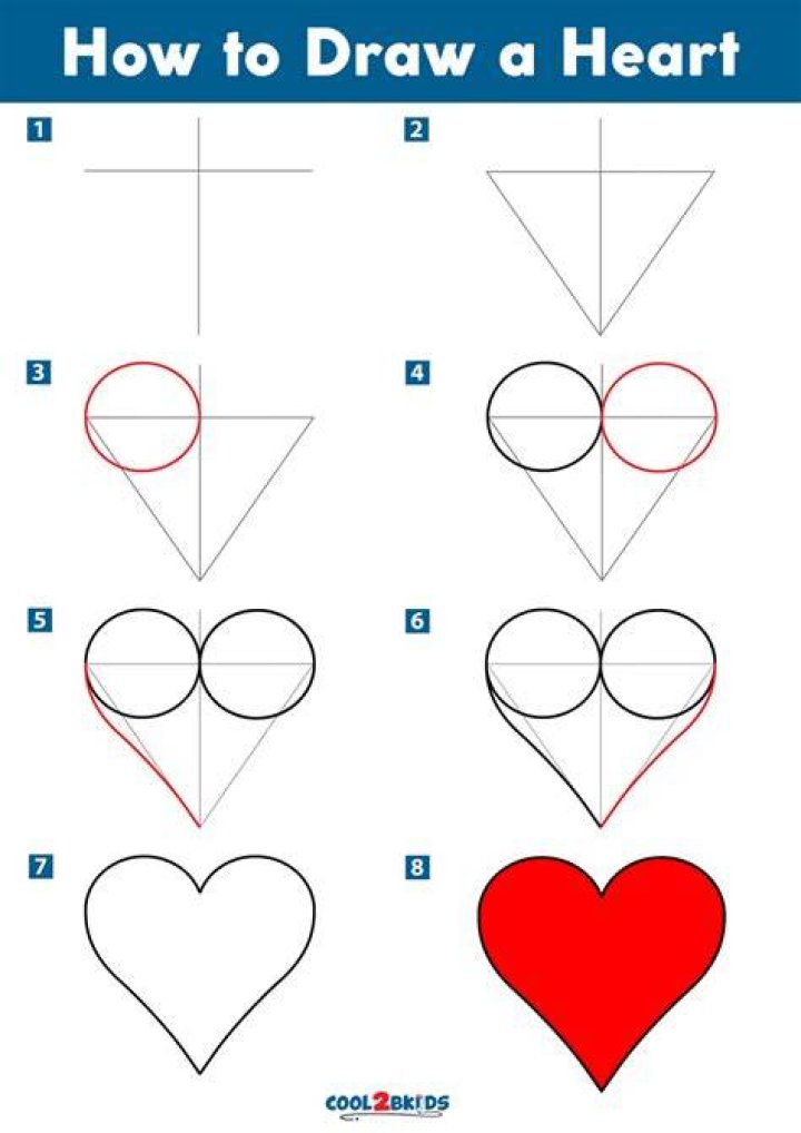 HOW TO DRAW A HEART YouTube