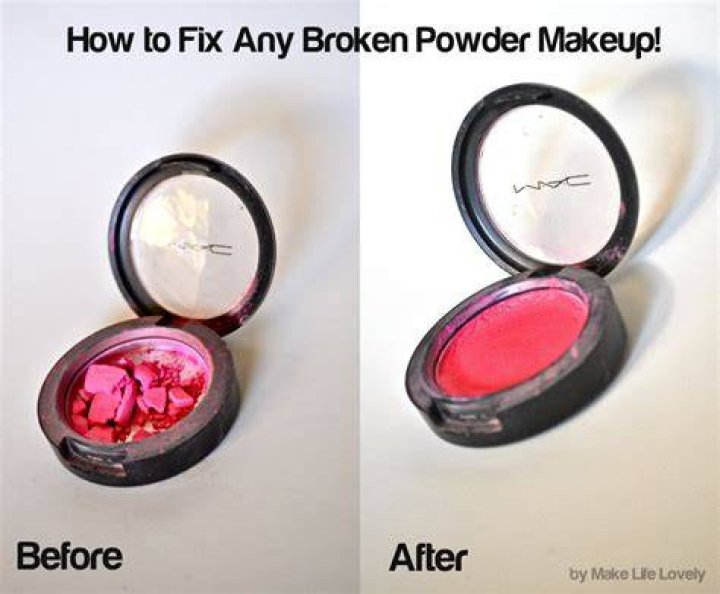 How to fix broken makeup!
