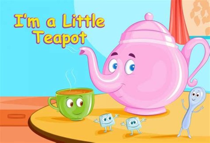 Im A Little Teapot in 2021 Nursery rhymes, Kids songs, Rhymes for kids