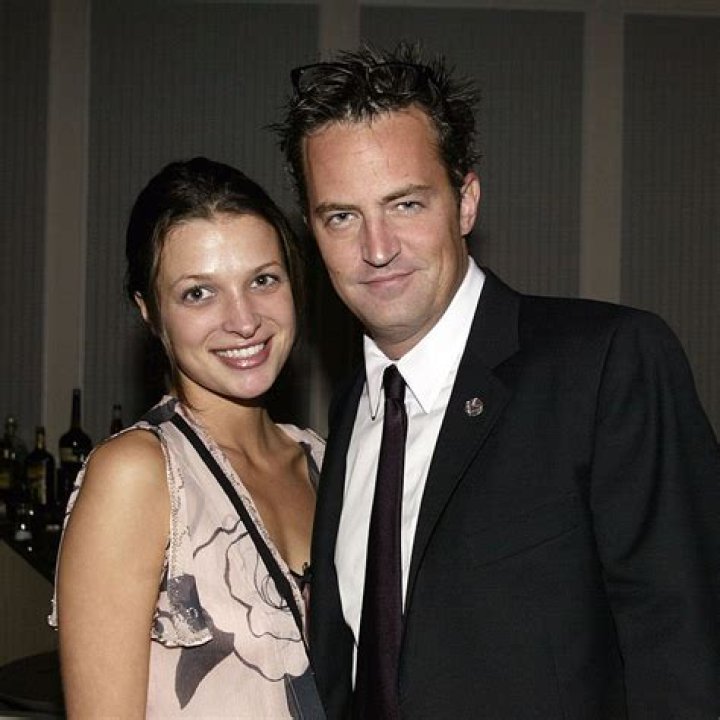 Matthew Perry and his girlfriend Rachel Dunn at the Premiere of The