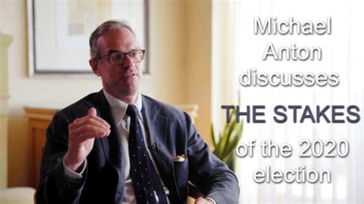 Michael Anton and the stakes of 2020 The Spectator World