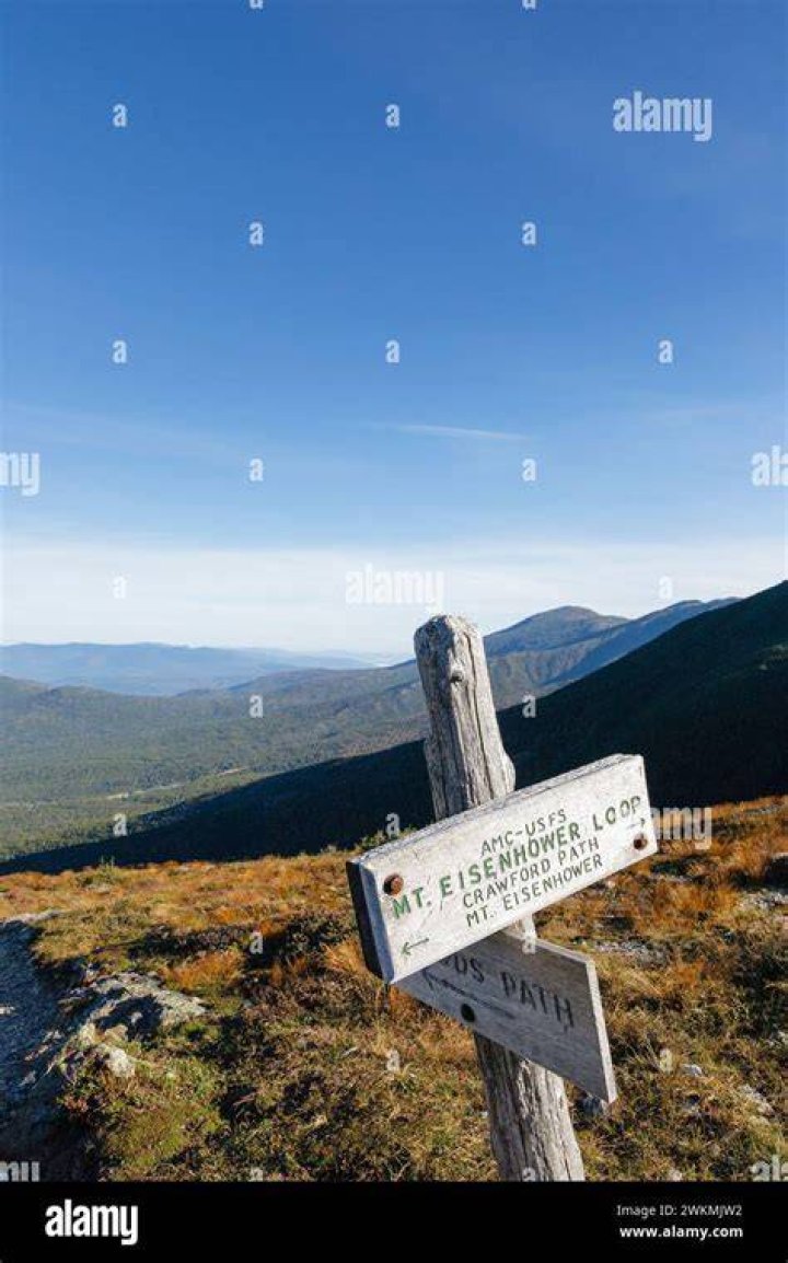 Mount Eisenhower The mountains are calling, Natural landmarks, Landmarks