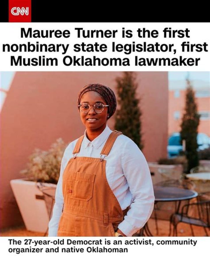 Nonbinary Oklahoma Legislator Mauree Turner Censured for Protecting