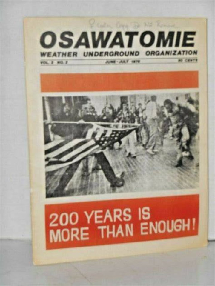 Osawatomie the Weather Underground newspaper &middot; zomblog