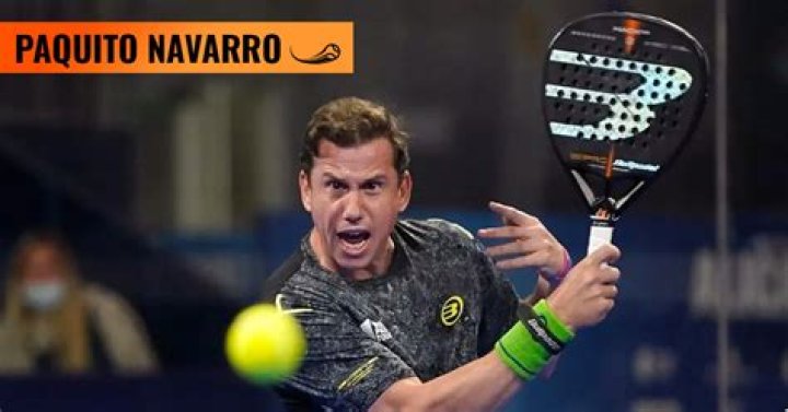 Paquito Navarro, official profile Zona de Padel News
