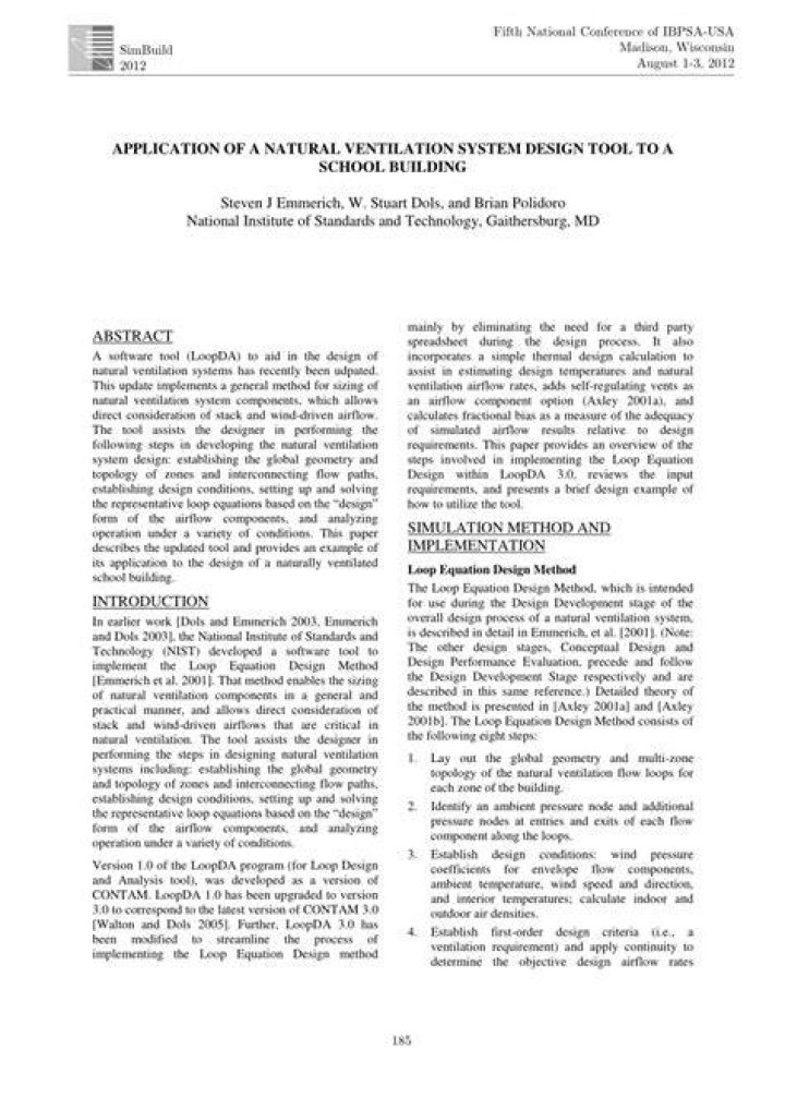 (PDF) Application of natural ventilation for US commercial buildings