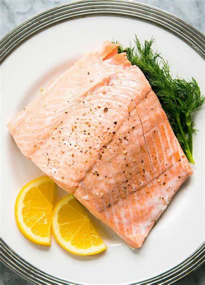 Poached Salmon