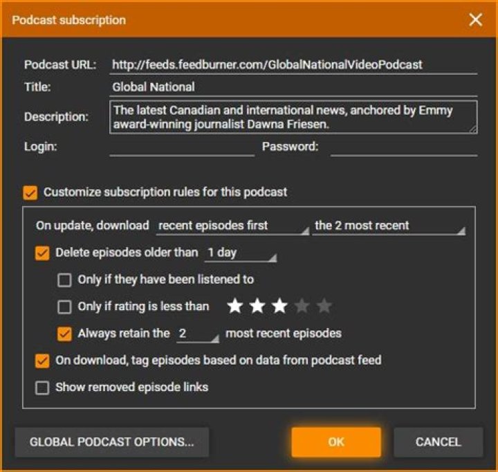 Podcasts MediaMonkey Wiki