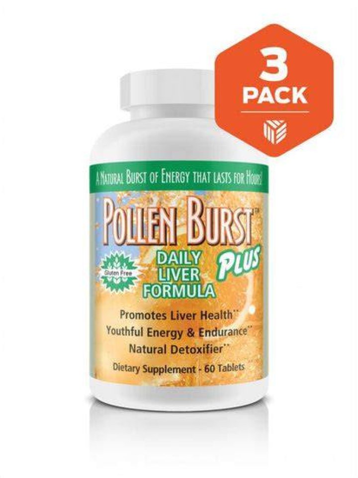 Pollen Burst Plus Daily Liver Formula 60ct