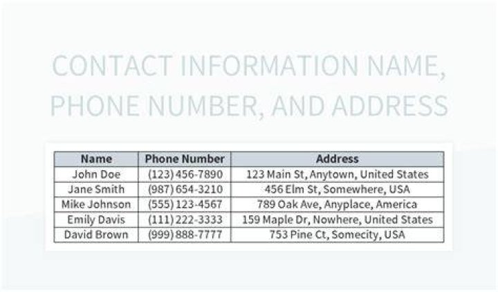 Quin Phone Number, Address & More Easy People Search