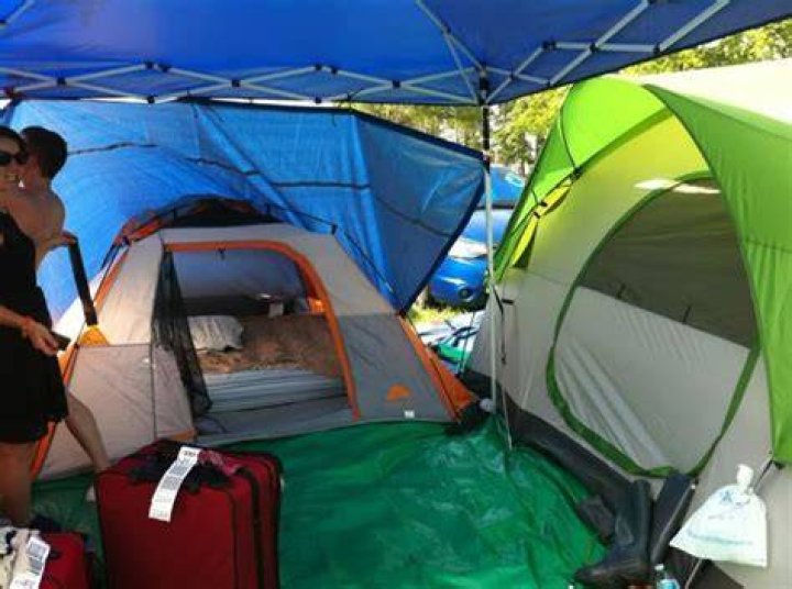 Show us your campsite Bonnaroo 2014 Tent camping