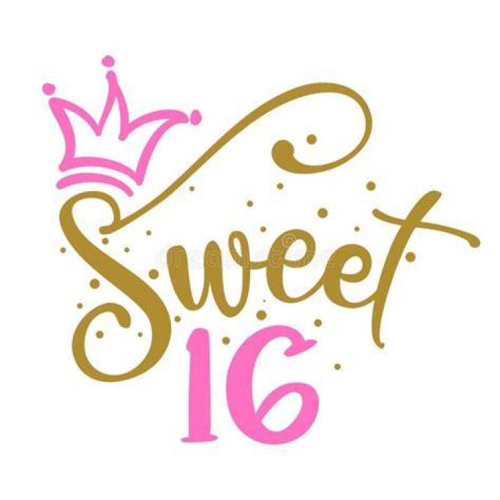 Sweet 16 Clip Art