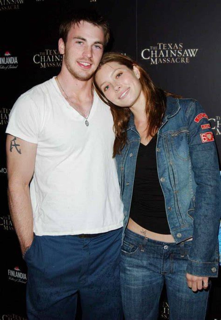 TBT Jessica Biel and Chris Evans InStyle