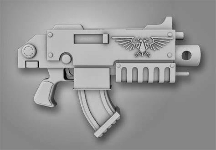 the olly brown blog Warhammer 40K Bolter Renders