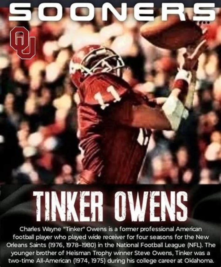 Tinker Owens Oklahoma sooners football, Sooner football, Ou football