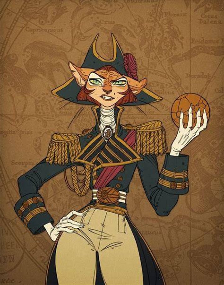 Treasure Captain Amelia Claire Hummel, in Colin Solan's