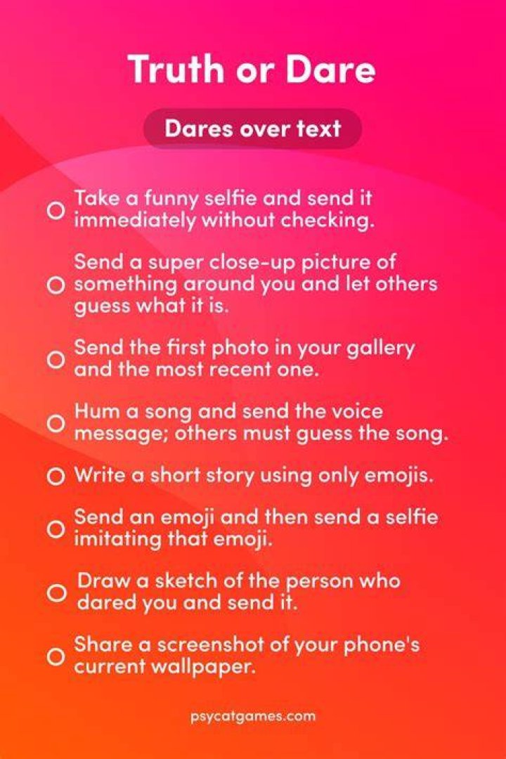 Unforgettable Text-Based Dares For A Thrilling Adventure