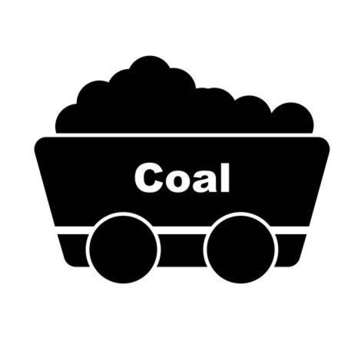 Vector silhouette of a coal mine headframe isolated on white background