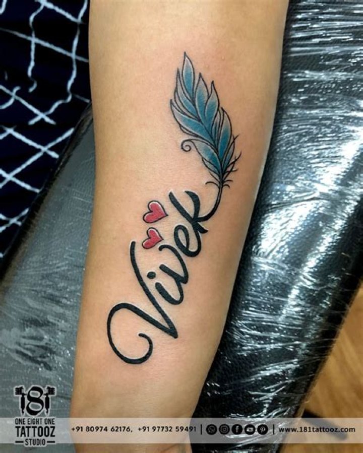 Vivek name tattoo vivek name Vivek name tattoo design in 2022 Name