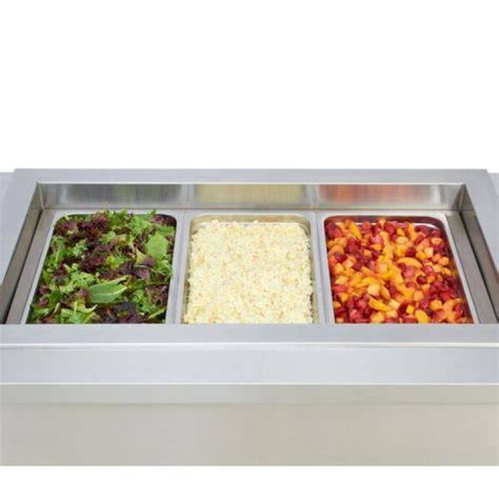 Wells HRCP7400SLST Drop In Slim Line Cold / Hot Four Pan Slope Top Dual