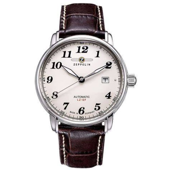 Zeppelin LZ127 Graf Watch Beige & Brown Leather Sportique